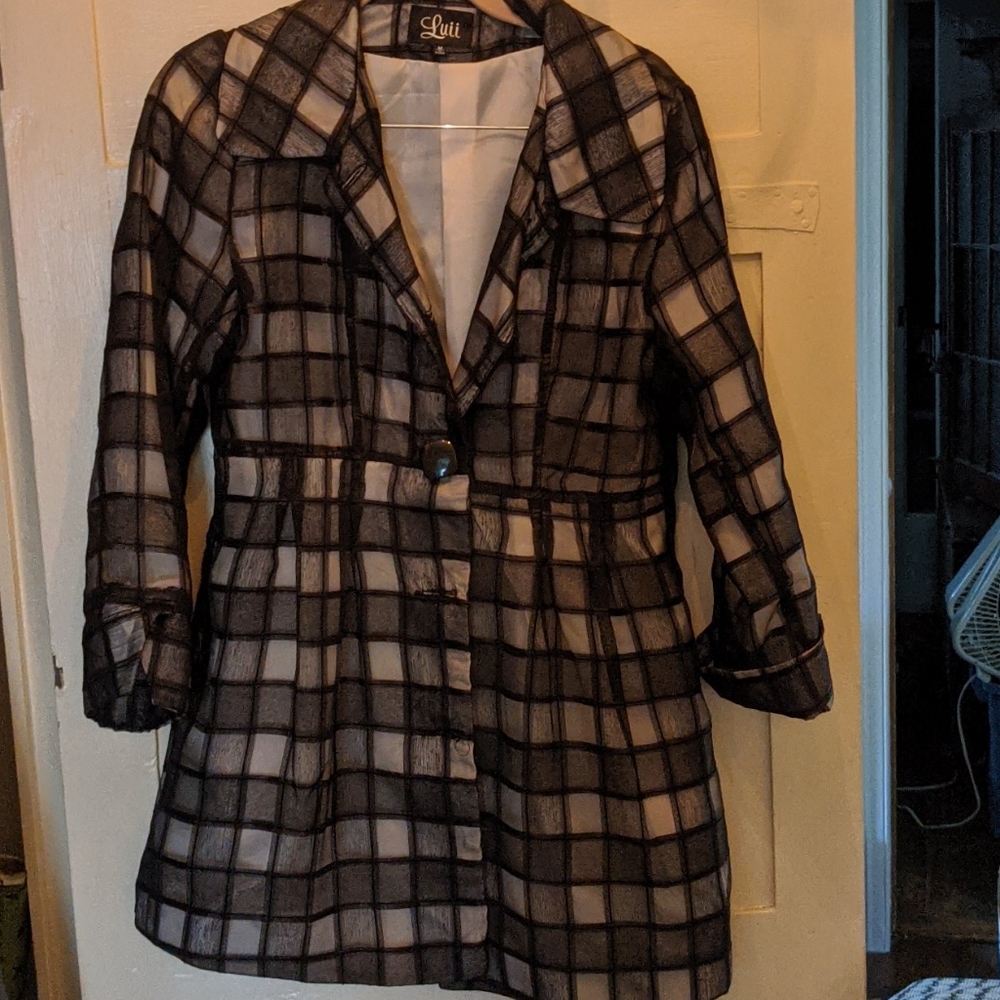 luii women's jacket 3/4 sleeves